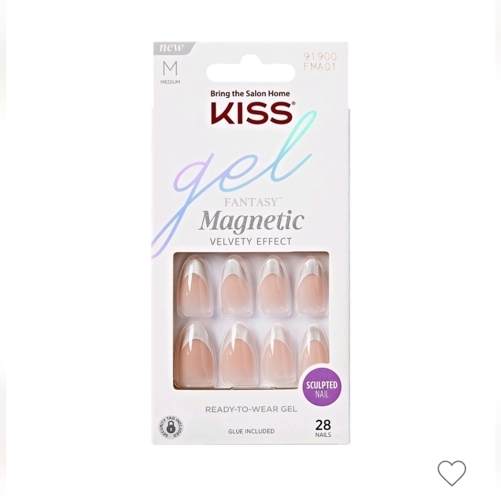 Kiss Gel Fantasy Magnetic Velvety Effect - New in Box